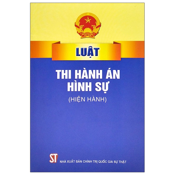 Luật Thi Hành Án Hình Sự