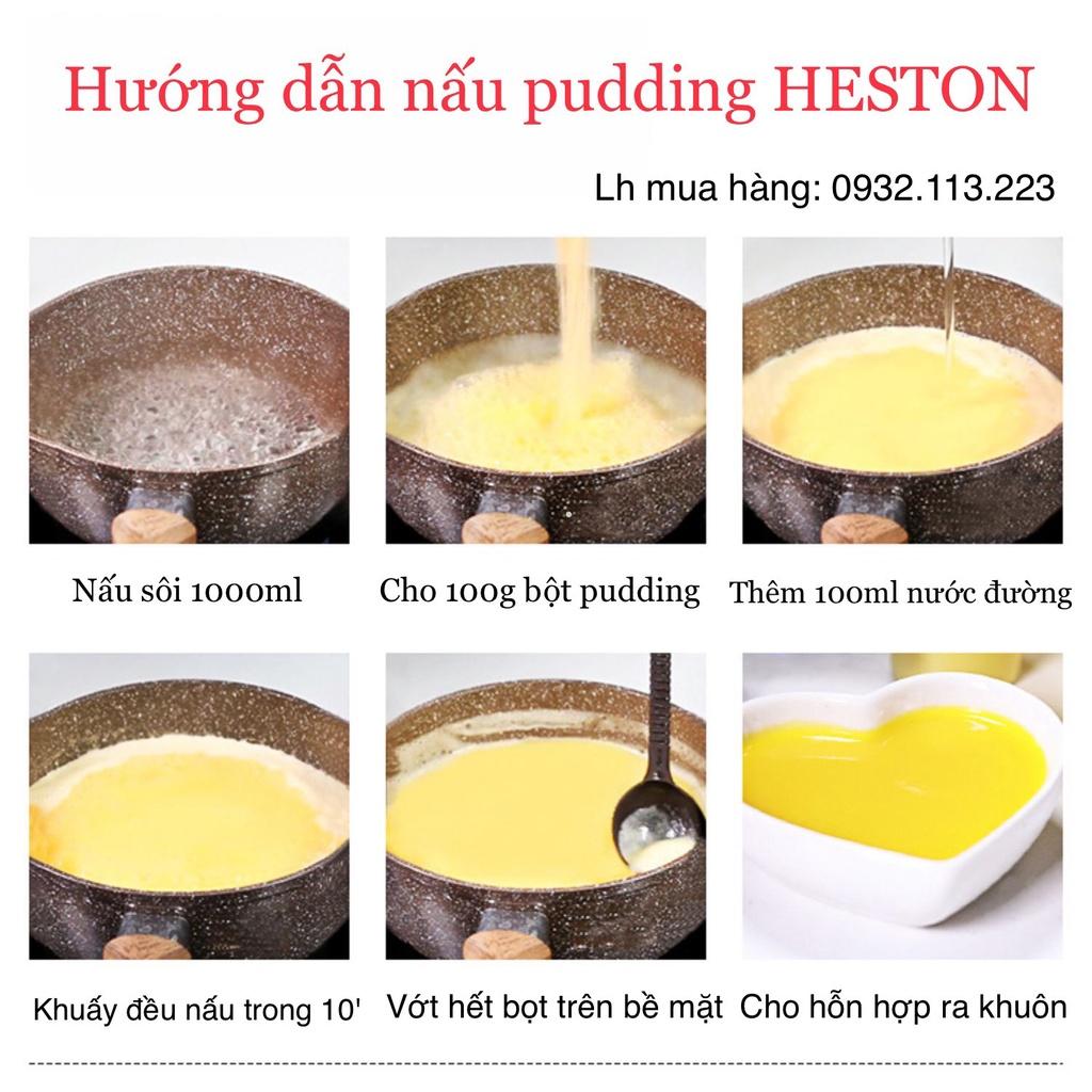 Bột pudding khoai môn hiệu Heston Đài Loan (flan khoai môn)