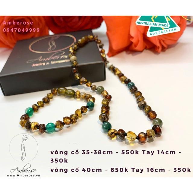 Bộ Vòng Amber size 35 cm