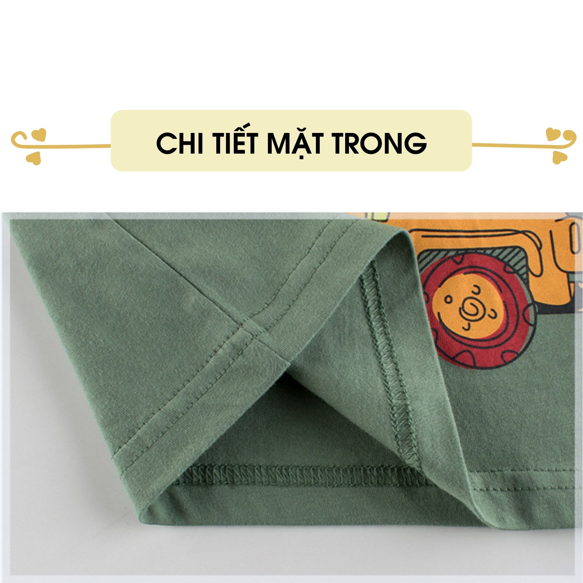 Áo thun bé trai 27Kids áo cộc cho bé họa tiết ô tô chất cotton 100% S1020