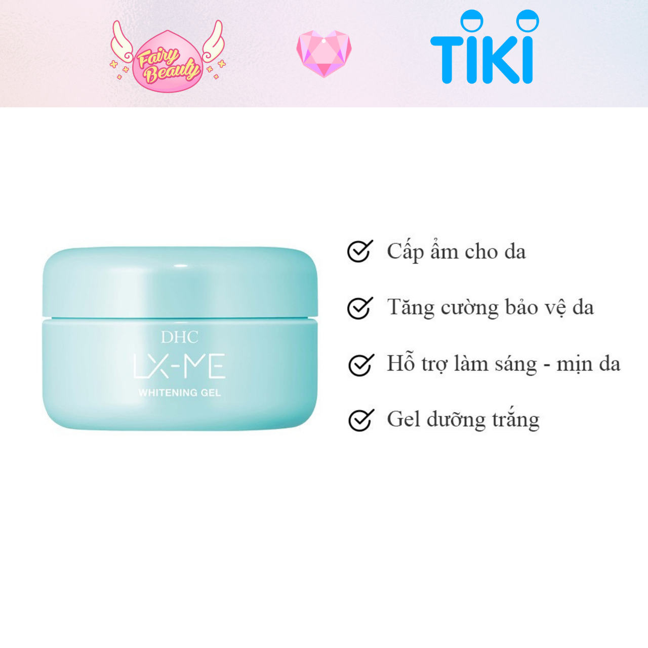 Gel Dưỡng Ẩm Giúp Làm Trắng & Mềm Mịn Làn Da Tối Ưu LX-ME Whitening Gel 120g