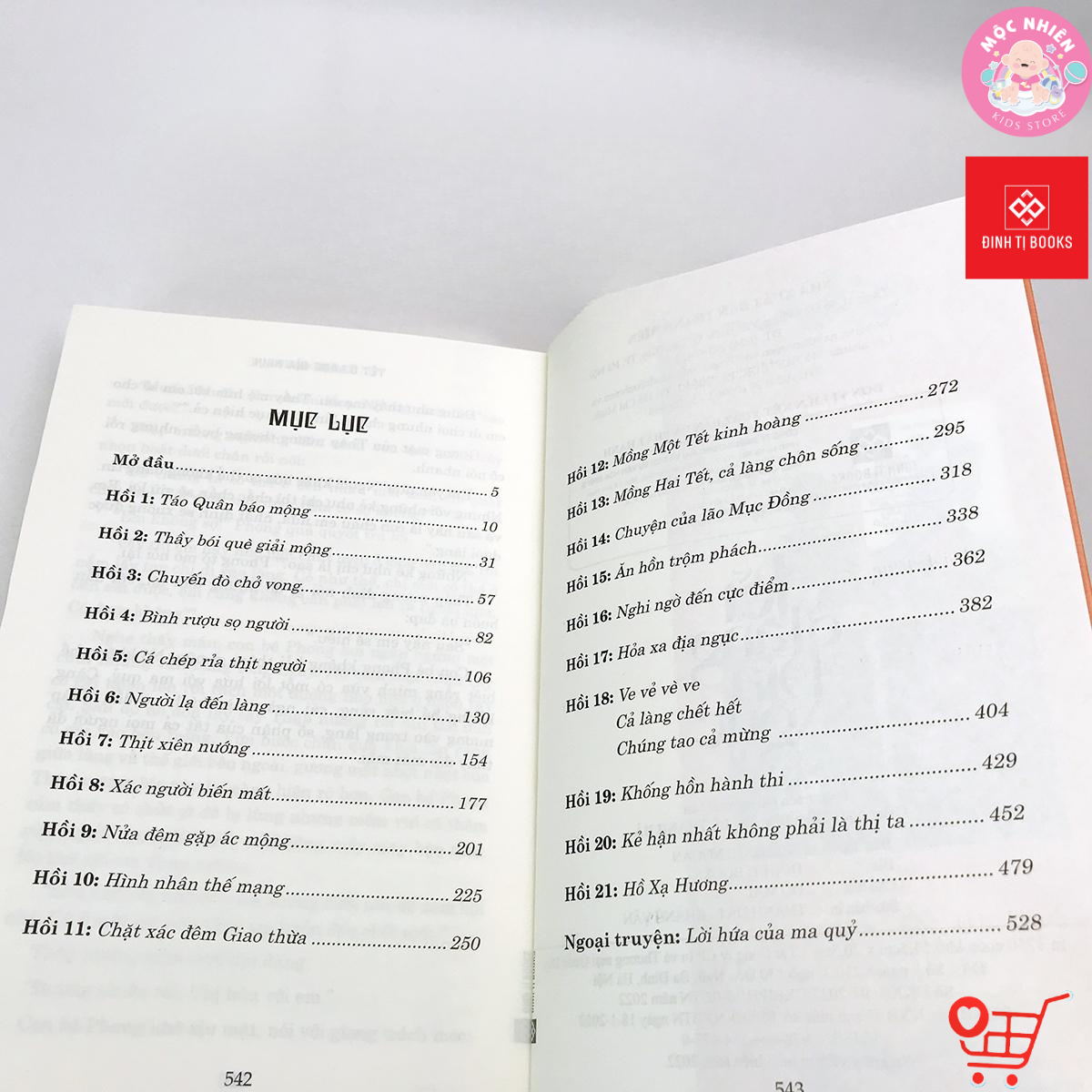 Sách - Tết Ở Làng Địa Ngục - Tiểu Thuyết Kinh Dị Việt Nam - Đinh Tị Books