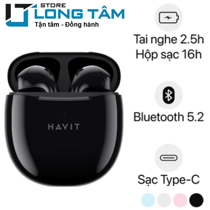 Tai nghe Bluetooth Havit TW 932 - VAT - Hàng chính hãng - Giá Rẻ