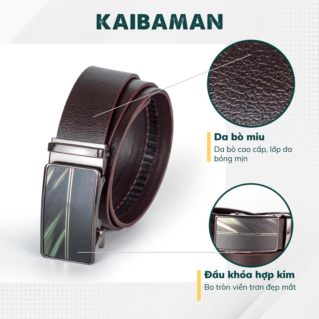 Dây Miu Tăng Cao Cấp Kaibaman Da Bò Khóa Tăng Cao Cấp - KAIBAMAN SHOP
