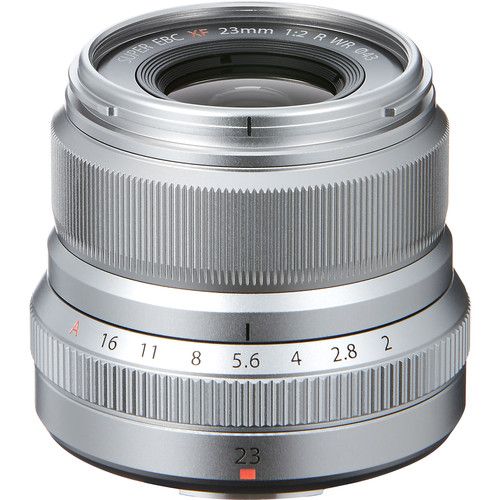 Ống Kính Fujinon XF 23mm F2 R WR Bạc - Hàng chính Hãng