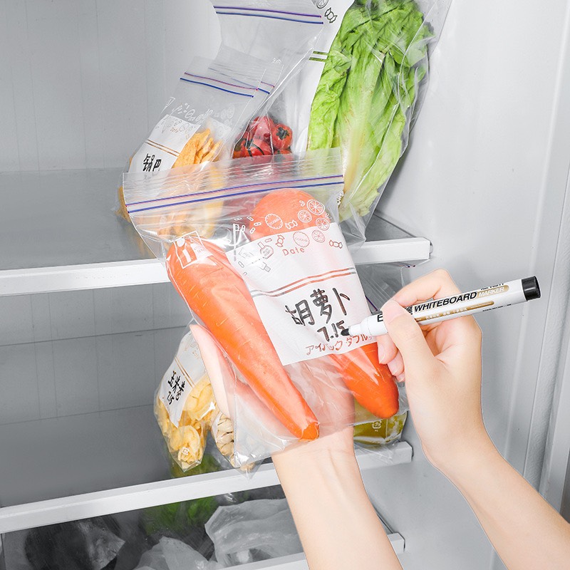Túi Zip Đựng Bảo Quản Thực Phẩm Không Mùi An Toàn Có Thể Tái Sử Dụng Nhiều Lần