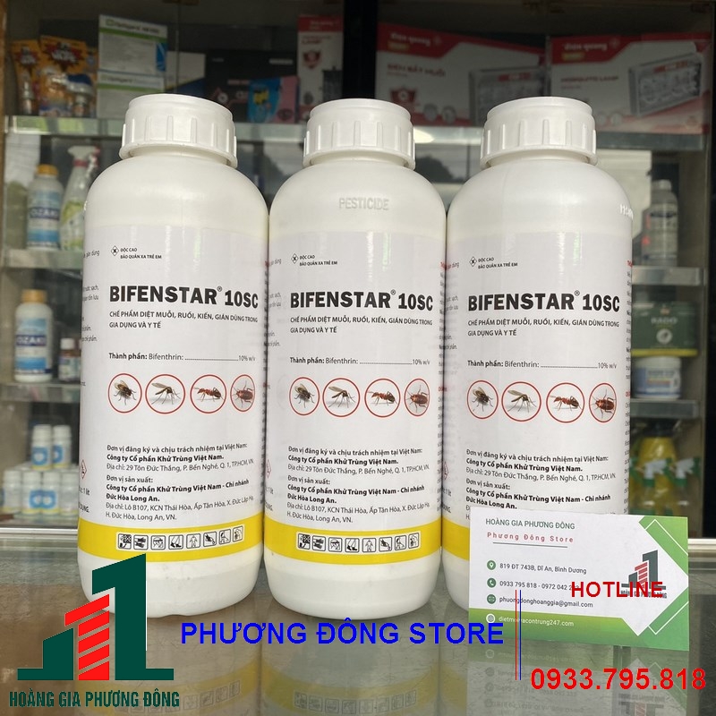 Thuốc diệt muỗi và côn trùng Bifenstar 10SC