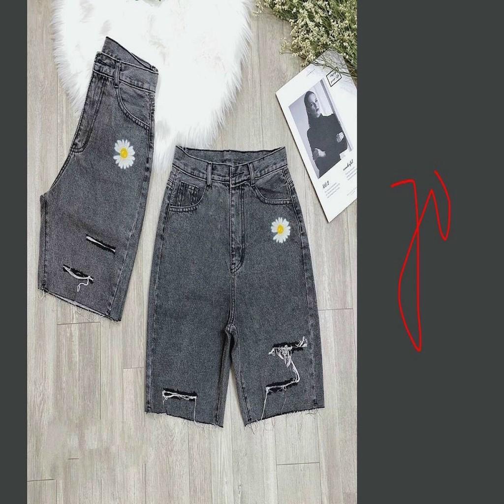 quần jean baggy nữ rách cao cấp , chất liệu denim ,form chuẩn shop (ảnh thật shop chụp 100%) HTBVIP26