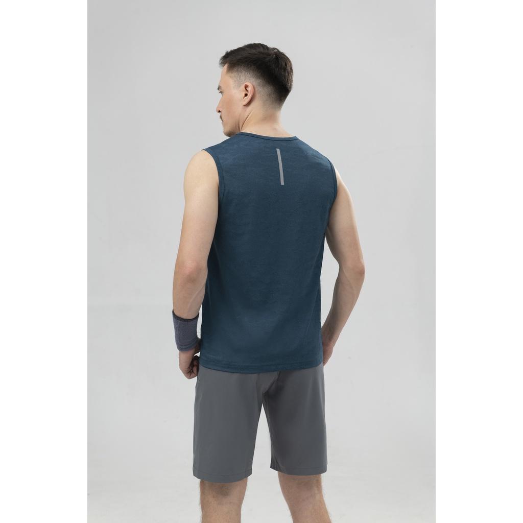 Áo Tanktop - Ba Lỗ thể thao nam AM TTM211 lưới, vân dập Sport1