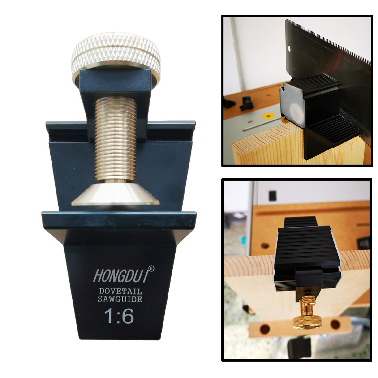 Aluminum Alloy Dovetail Rail Saw Gauge Cutting Gauge Dovetail Guide Tool for Cutting Dovetails