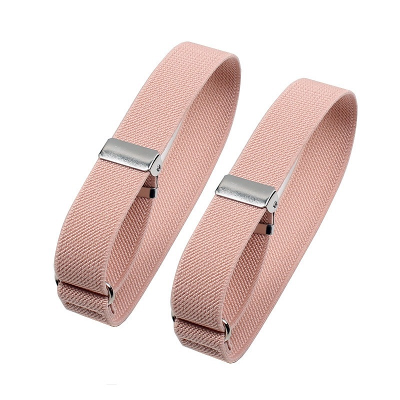 Unisex áo thun áo thun giữ tay áo nữ giới điều chỉnh còng tay cho các phụ kiện quần áo thể thao tiệc tùng Color: Beige