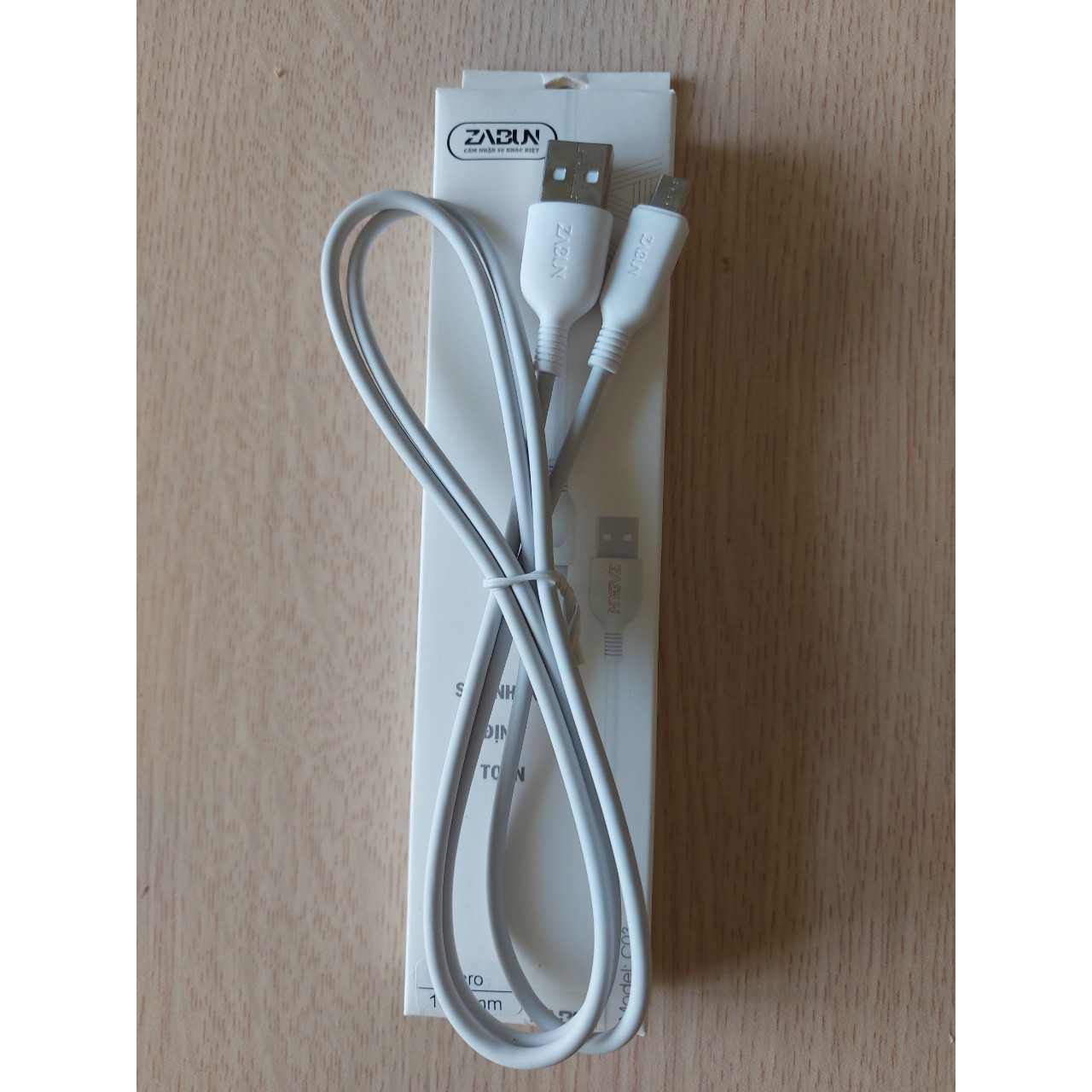 Cáp sạc USB Type C ZABUN C03 độ dài 1m chất liệu TPE an toàn chống gẫy gập cho điện thoại Android phân khúc cao cấp, cận cao cấp, các máy đời mới - Hàng chính hãng