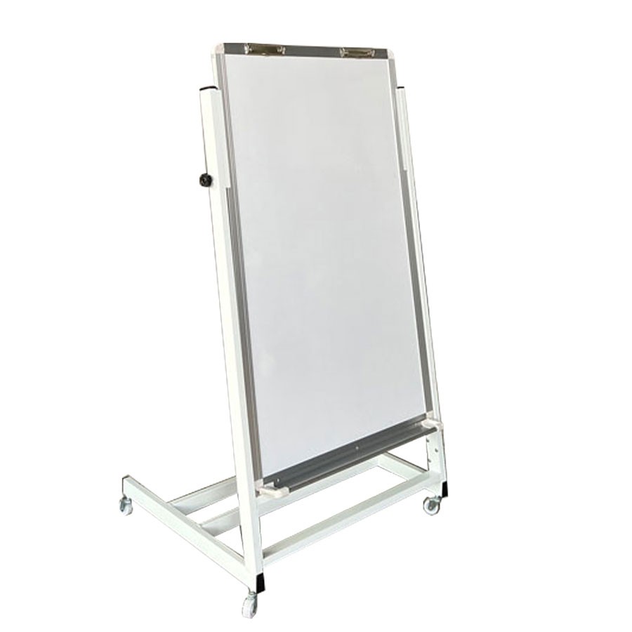 Bảng Flipchart F4 – Mặt Bảng Trắng Viết Bút Lông Poly Taiwan KT 80x120cm