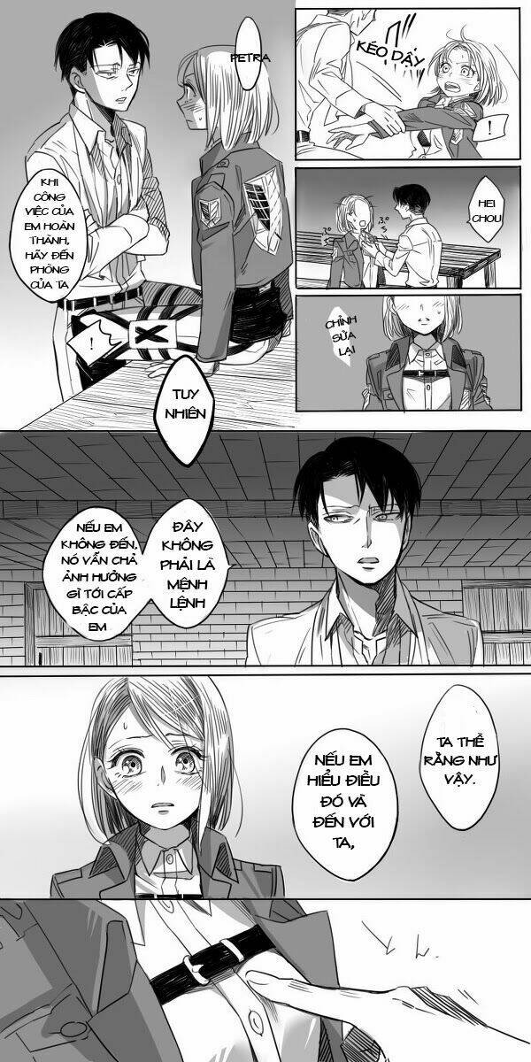 tấn công người khổng lồ - doujinshi rivapetra chapter 1 13