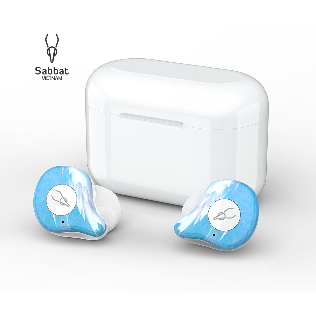 Tai nghe bluetooth Sabbat X12 ultra phiên bản vân đá cẩm thạch - Marble