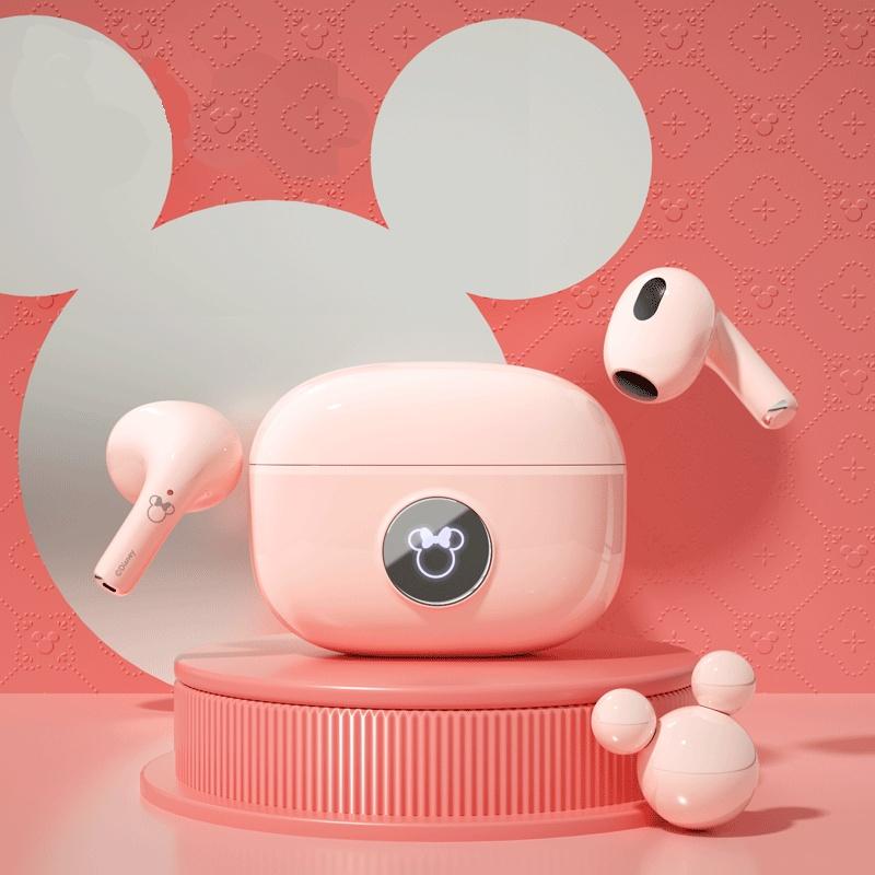 Tai nghe không dây Disney LY-702 bluetooth V5.0 type-C, loại bỏ tiếng ồn, nghe nhạc hay, kiểu dáng dễ thương
