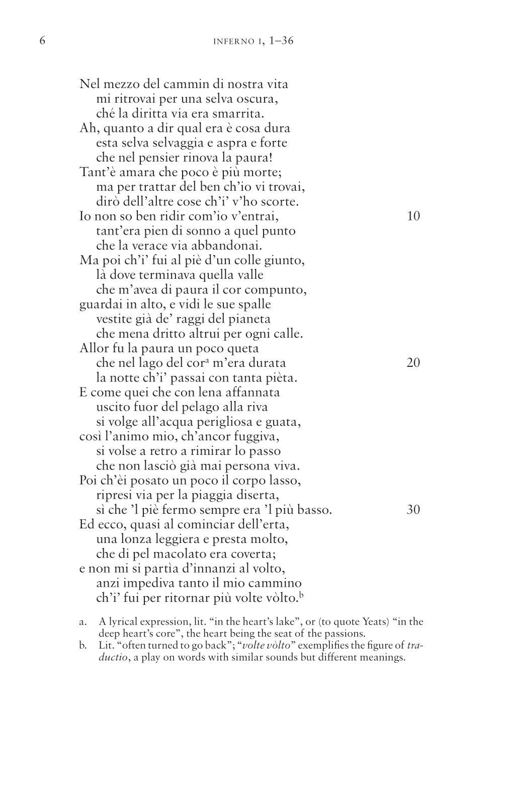 Inferno: Dual Language And New Verse Translation