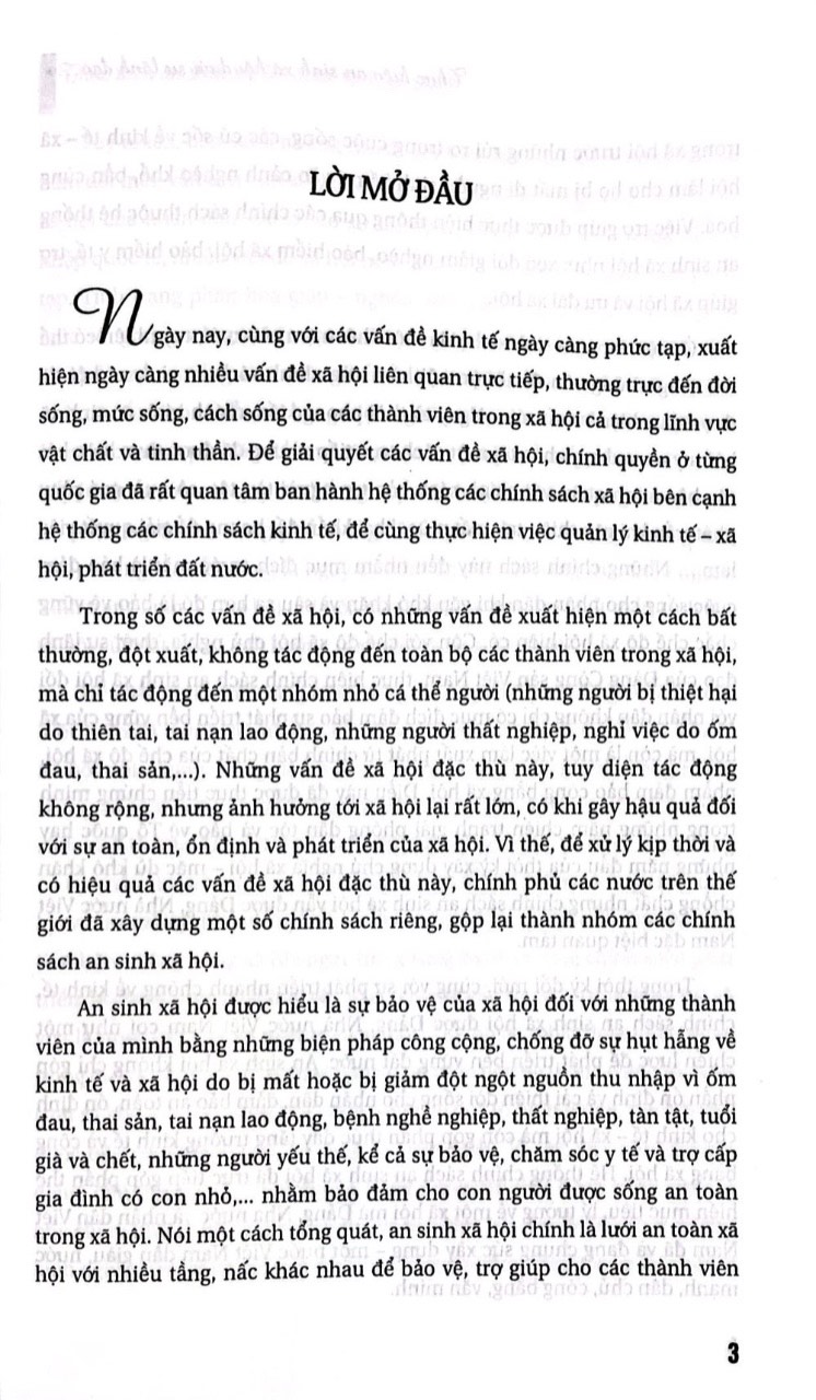 Thực Hiện An Sinh Xã Hội Dưới Sự Lãnh Đạo Của Đảng Cộng Sản Việt Nam Những Năm Đầu Thế Kỷ XXI  ( Sách Chuyên Khảo )