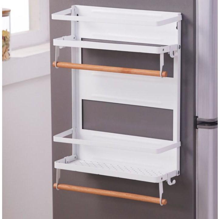 Kệ nam châm gắn tủ lạnh, tủ quần áo nhà bếp