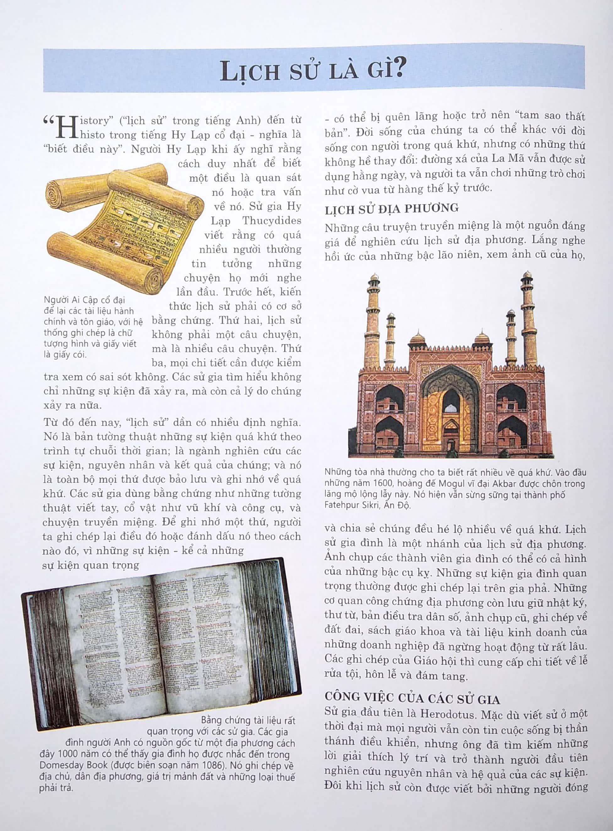 Bách Khoa Toàn Thư Lịch Sử - Tập 1