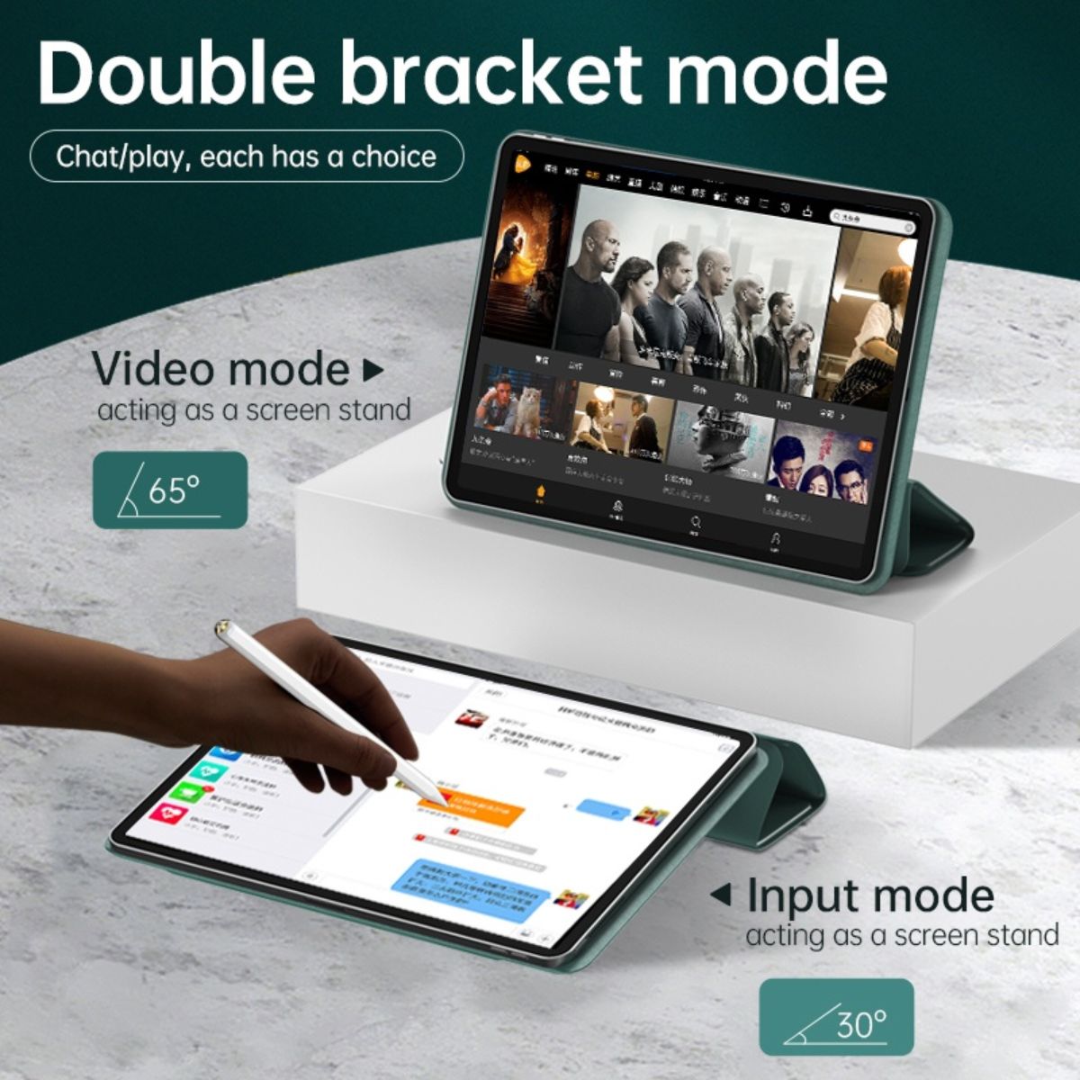Bao da hít nam châm siêu mỏng Choetech PC0130 cho i- pad pro 11 inch
