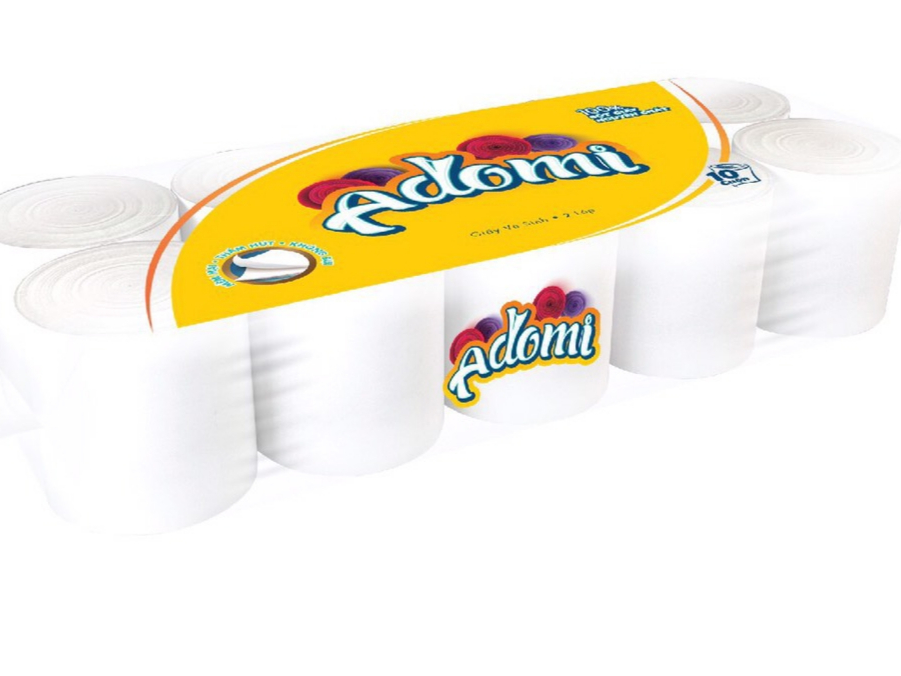 Giấy cuộn không lõi cao cấp ADOMI 100% bột giấy nguyên chất tiêu chuẩn xuất khẩu Châu Âu