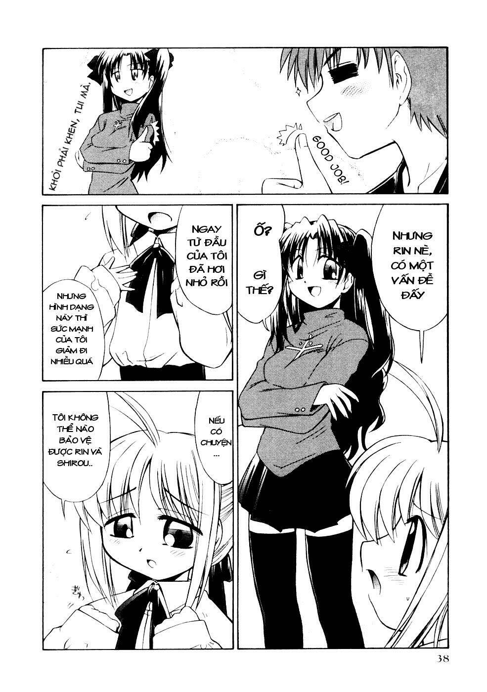 chén thánh: đêm định mệnh - tổng hợp doujinshi chapter 1 2