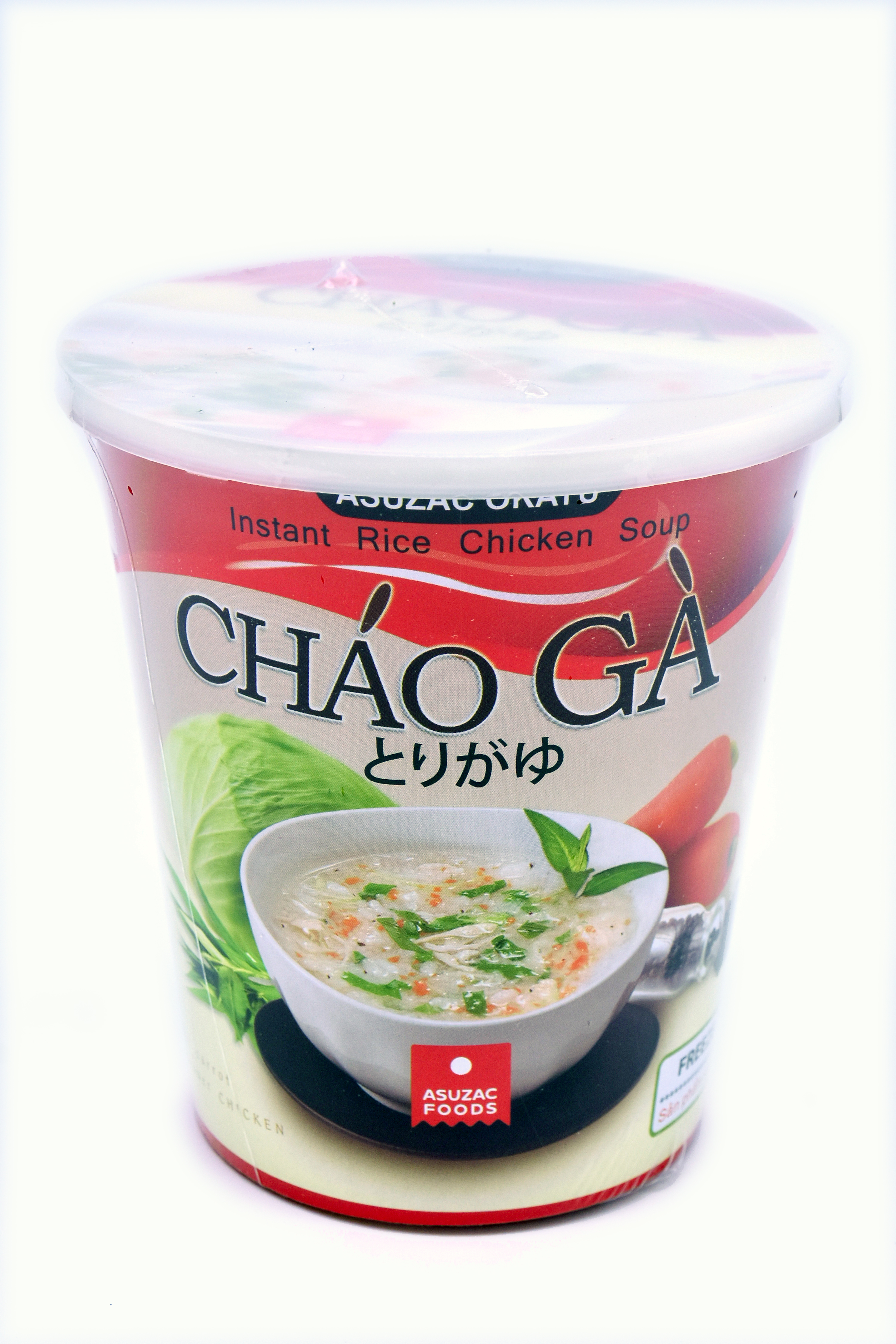 Cháo gà Asuzac thùng 12 ly (36 g x 12 ly)