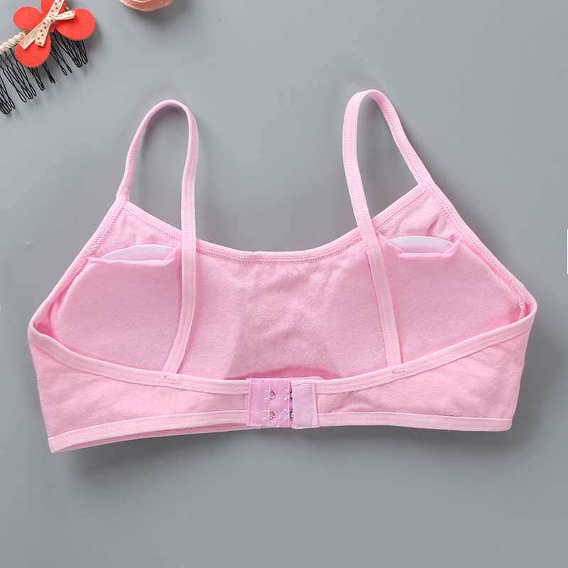 Áo Lót Mềm Mại Thoáng Khí Dây Áo Có Thể Điều Chỉnh Phù Hợp Cho Bé Gái 30-45kg