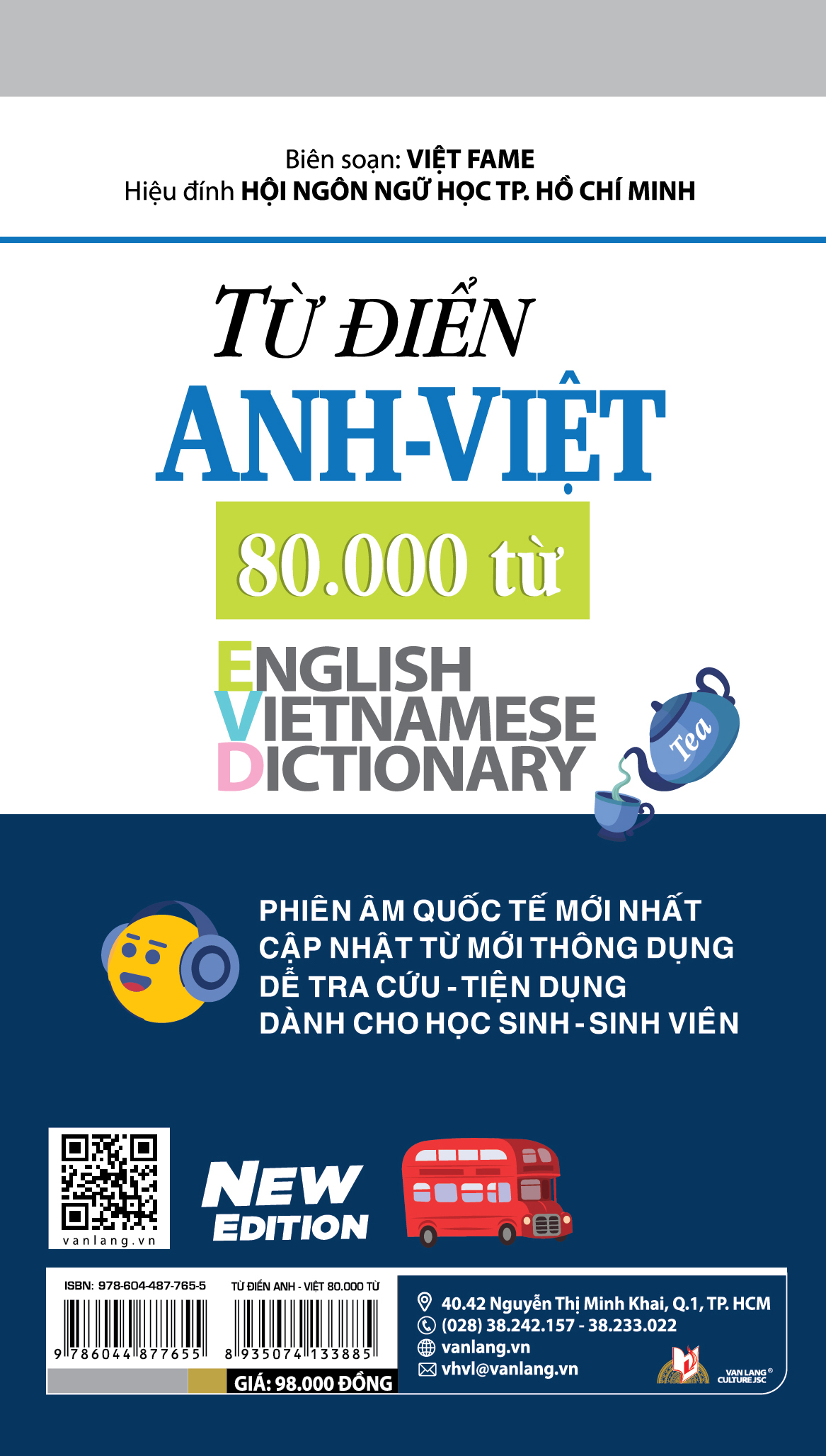 Từ Điển Anh - Việt 80.000 Từ - Vanlangbooks