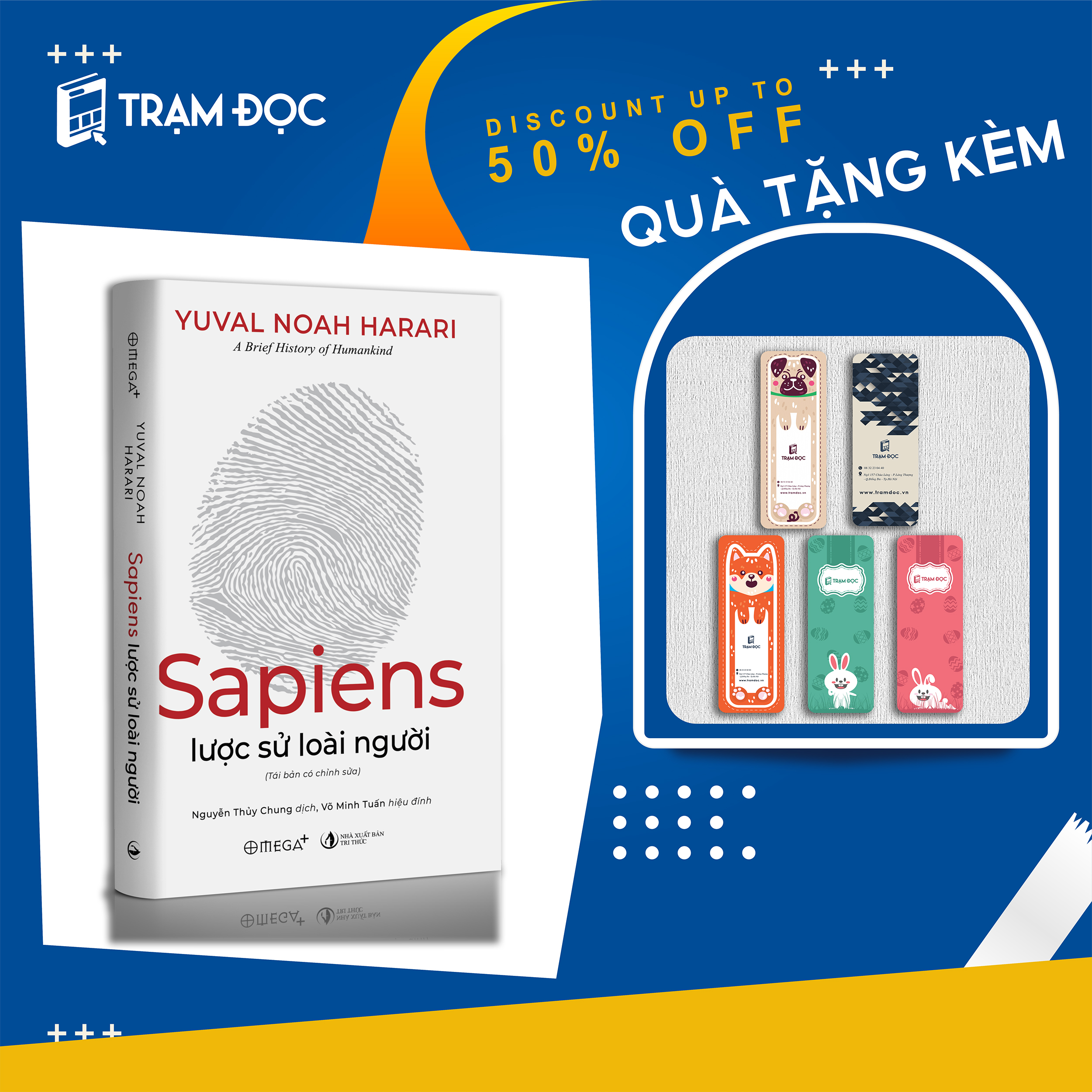 [Trạm Đọc Official] Sapiens Lược Sử Loài Người (Tái Bản 2023)