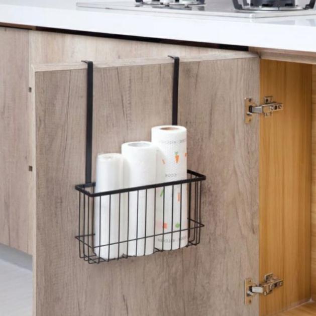 Kệ treo gia vị, để đồ cài cửa thông minh 0552