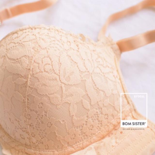 ÁO NGỰC REN MÚT MỎNG 3 MÓC GÀI- 003L