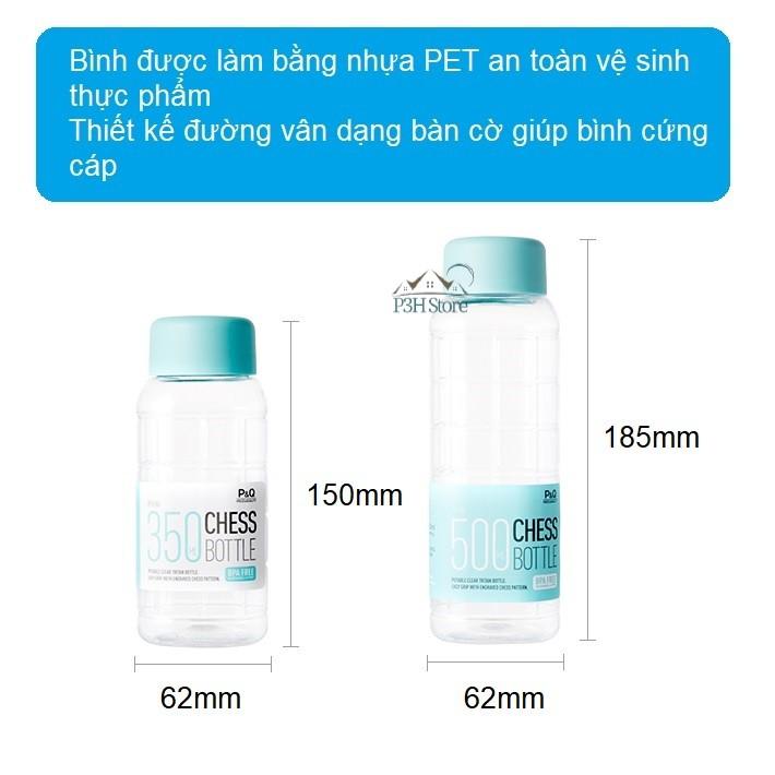 Bình đựng nước Lock&amp;Lock Chess Bottle chất liệu PET BPA Free HAP815 HAP816 P3hstore