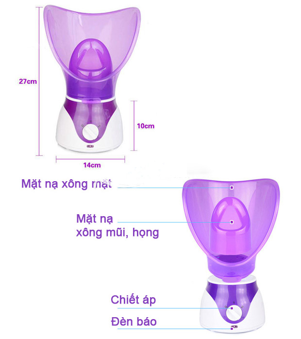 Máy xông mặt xông mũi bằng hơi nước