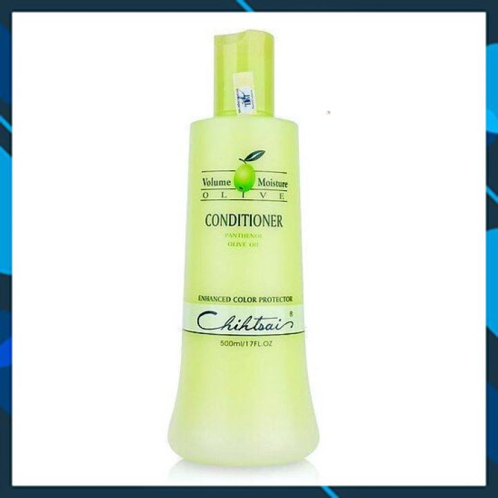 Dầu xả Chihtsai Volume Moisture Olive Conditioner siêu mượt tóc khô 500ml