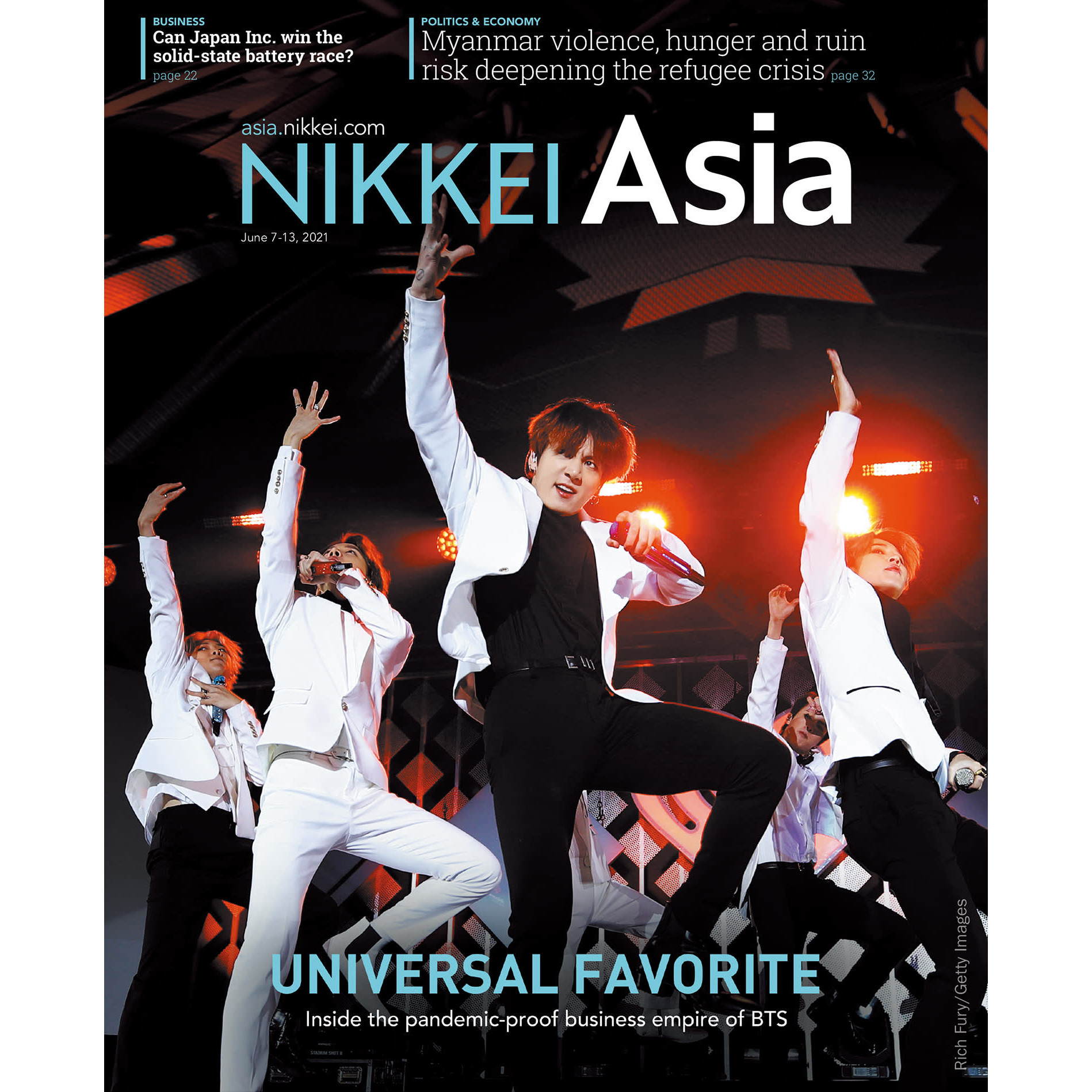 Nikkei Asian Review: Nikkei Asia - 2021: UNIVERSAL FAVORITE - 23.21 tạp chí kinh tế nước ngoài, nhập khẩu từ Singapore