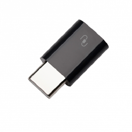 Đầu chuyễn Micro Usb sang Type C nhỏ gọn, chất liệu nhựa ABS ( hàng chính hãng)