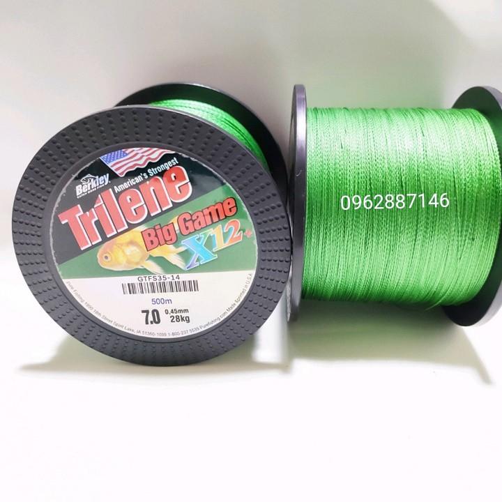 Dây dù câu cá triline 500m tàng hình siêu khỏe