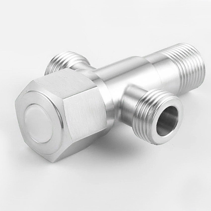 TÊ CẦU INOX 304 ,CÓ CHỨC NĂNG TĂNG GIẢM,KHÓA NƯỚC