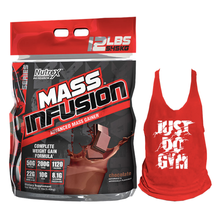 Thực phẩm bổ sung Mass Infusion Chocolate Nutrex (Hổ Trợ Tăng Cân)