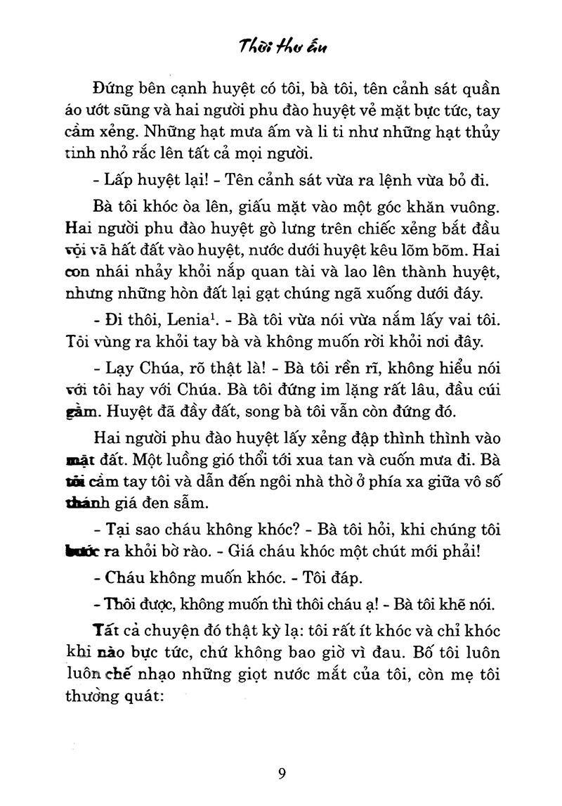 Sách Thời Thơ Ấu (Tái Bản)