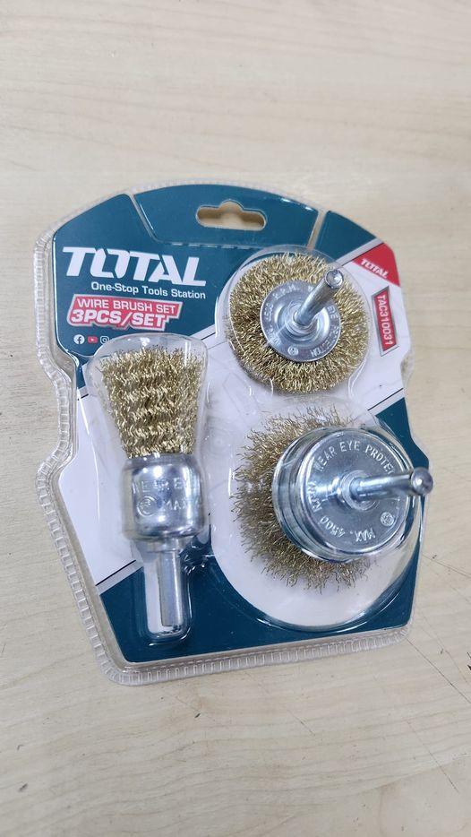 BỘ 3 BÁNH CƯỚC VÀ CHỔI CƯỚC TOTAL TAC310031 - HÀNG CHÍNH HÃNG