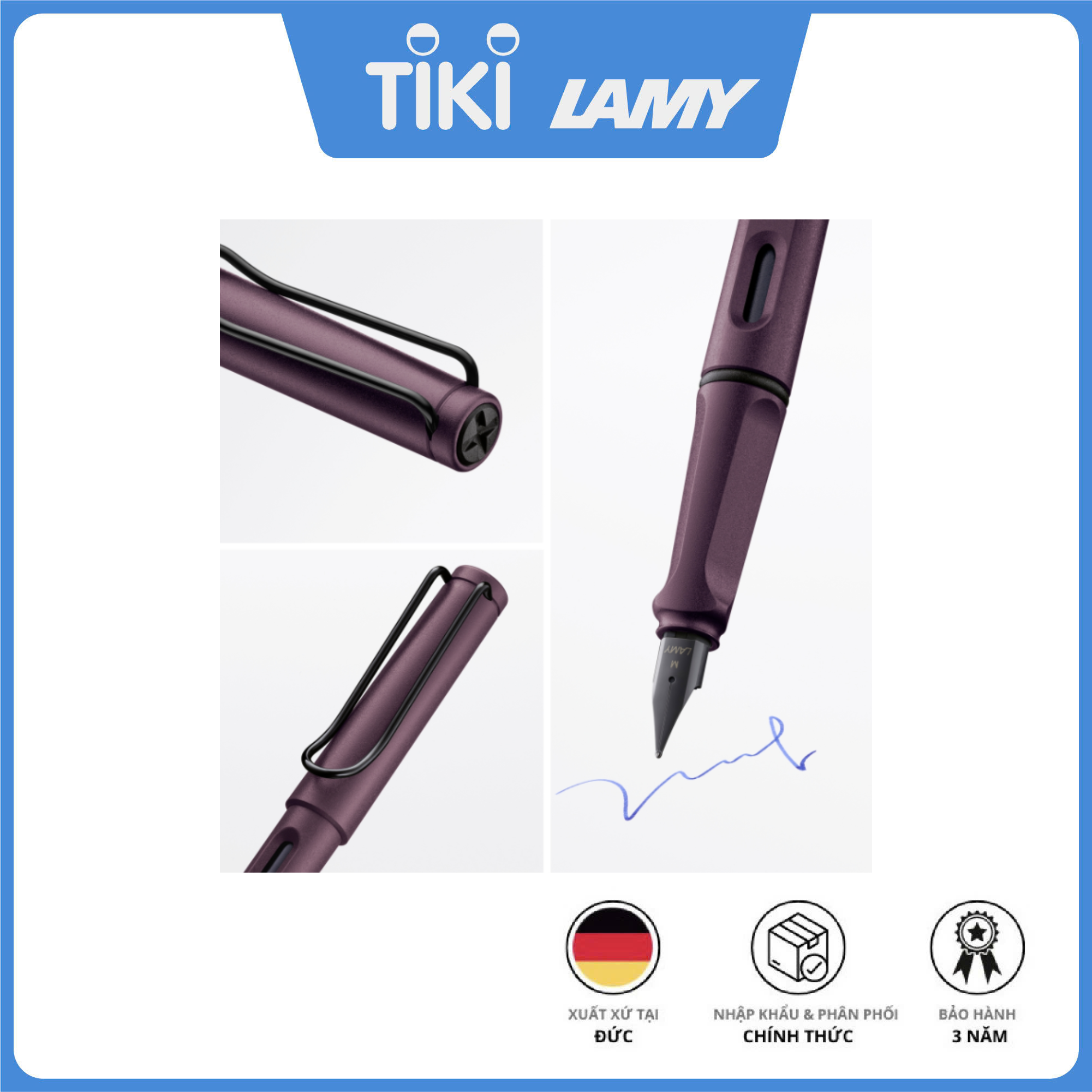 Bút máy Lamy Safari Scarlet 0E3