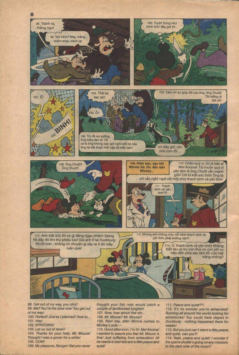 donald và bạn hữu chapter 5 9