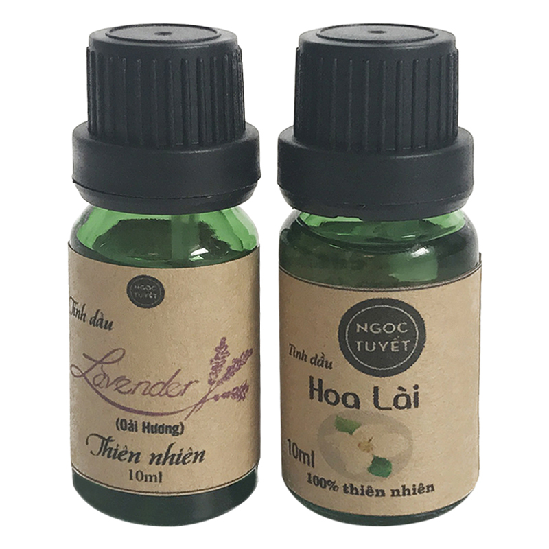 Combo 2 Chai Tinh Dầu Oải Hương + Tinh Dầu Lài Ngọc Tuyết (10ml x 2)