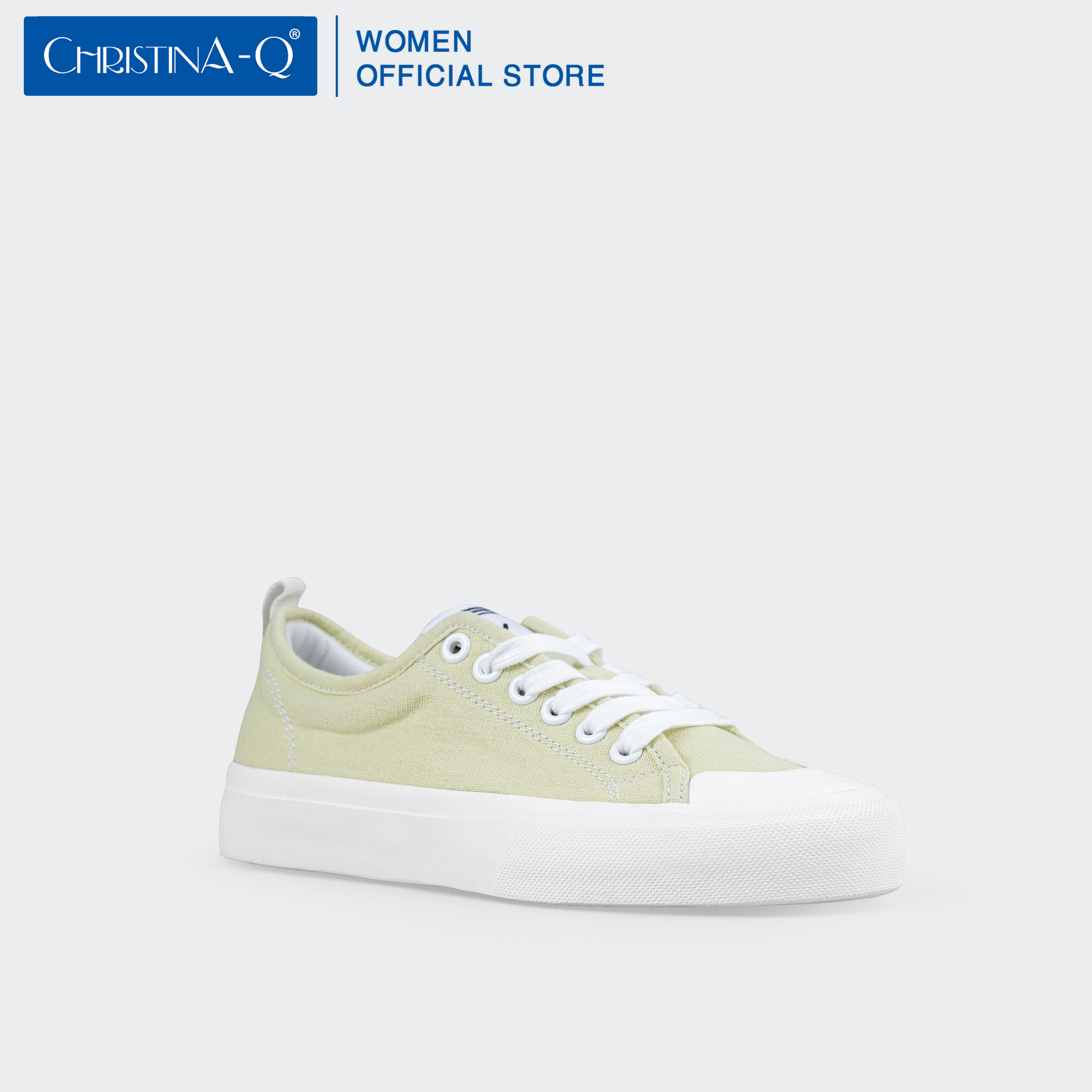 Giày Sneaker Nữ Đế Bằng ChristinA-Q TTU125