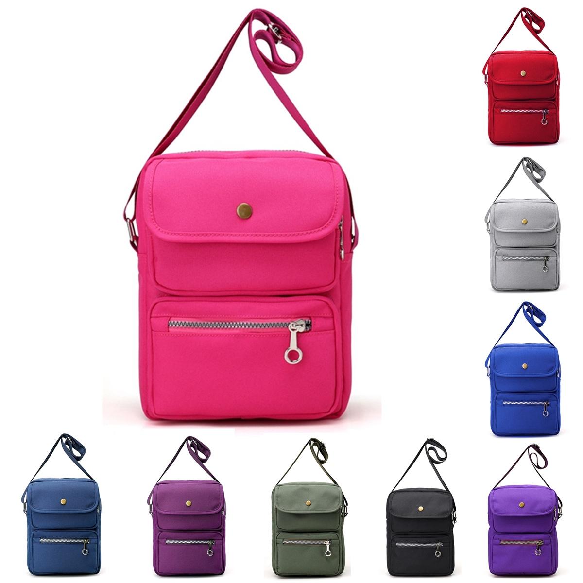 Mini Nylon Túi Đeo Vai Nữ Đa Chức Năng Điện Thoại Di Động Bỏ Túi Túi Ví Nữ Nhỏ Nữ Túi Chứng Khoán Hoa Kỳ