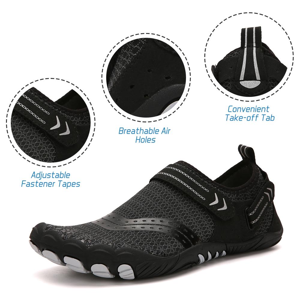 Giày nước nam nữ dễ dàng xỏ chân vào Hoàn hảo cho leo núi , tập thể dục, bãi biển, hồ bơi, chèo thuyền kayak