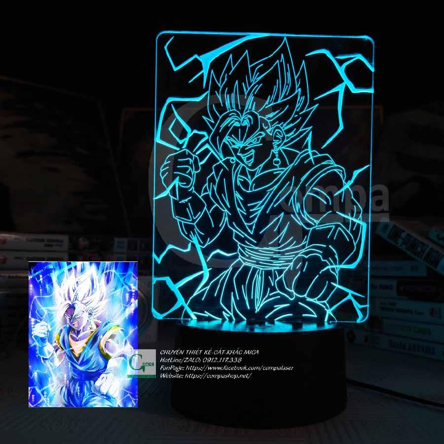 Đèn Ngủ DragonBall Gogeta Vegito Type 03 ADRB0403 16 MÀU TUỲ CHỈNH